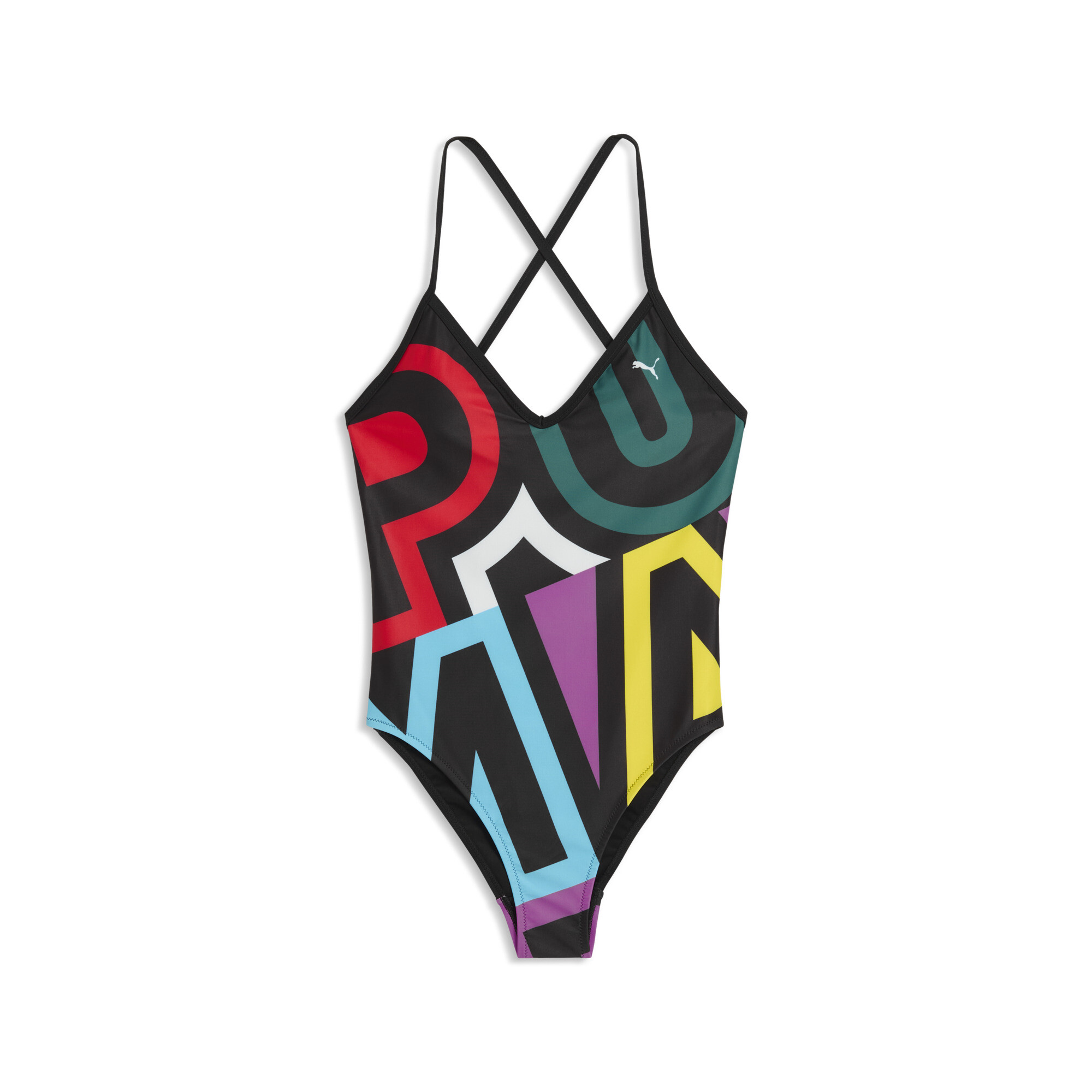 PUMA badpak voor Dames, Meerkleurig, Maat M