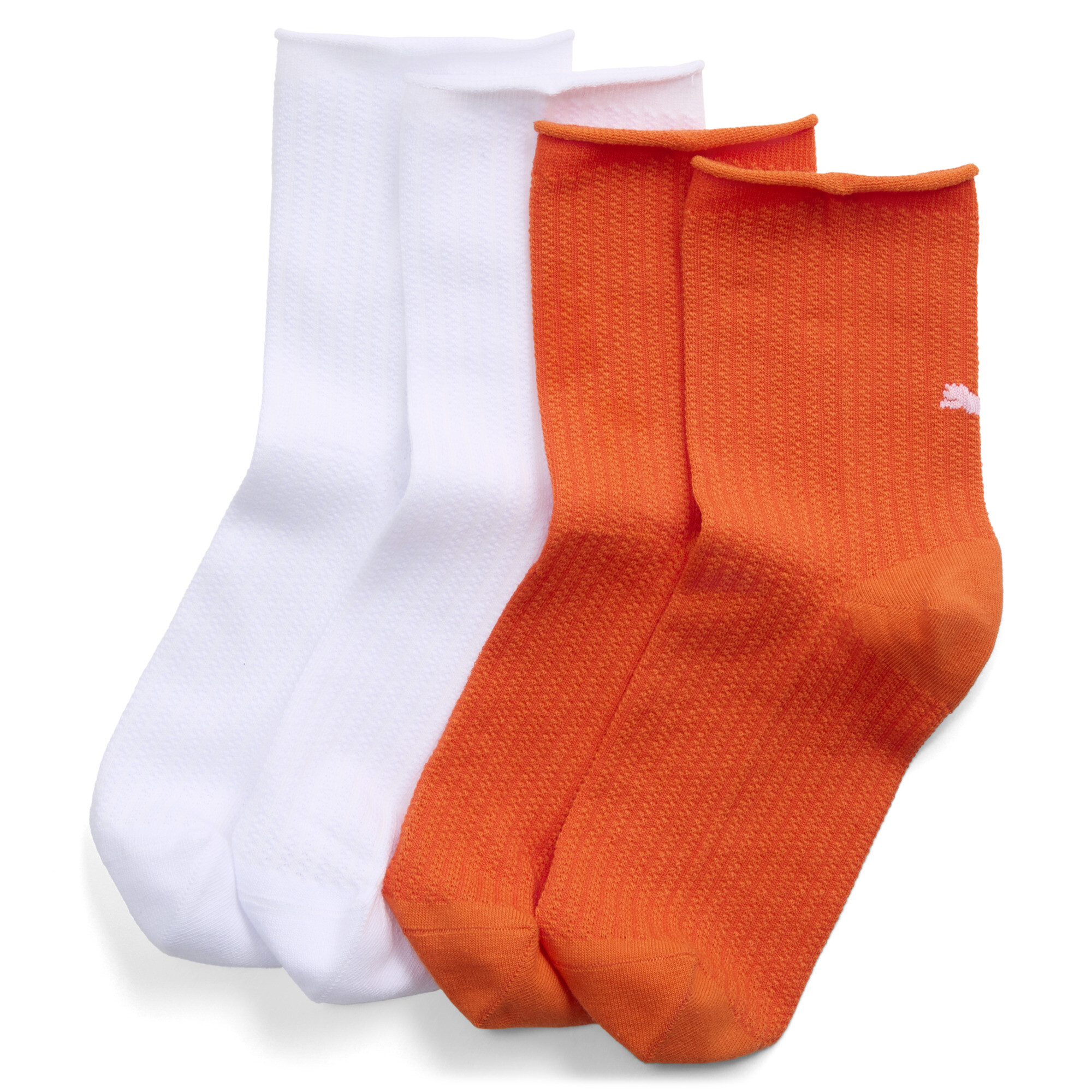 PUMA korte sokken voor Dames, Rood/Wit, Maat 35/38