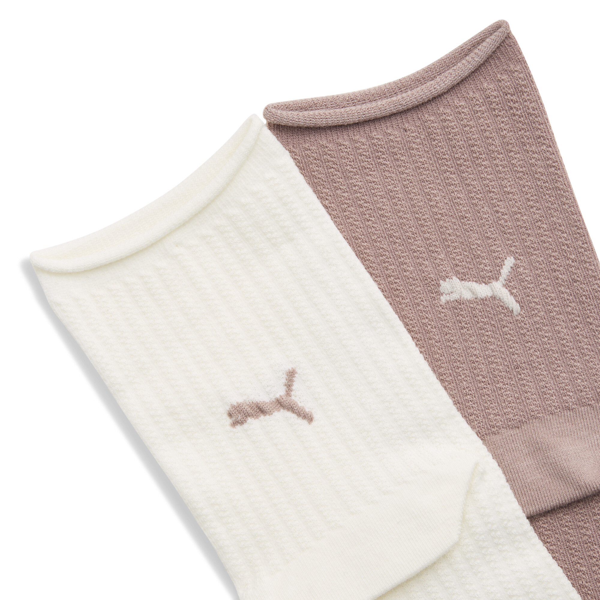 PUMA korte sokken voor Dames, Beige, Maat 35/38 thumbnail 2