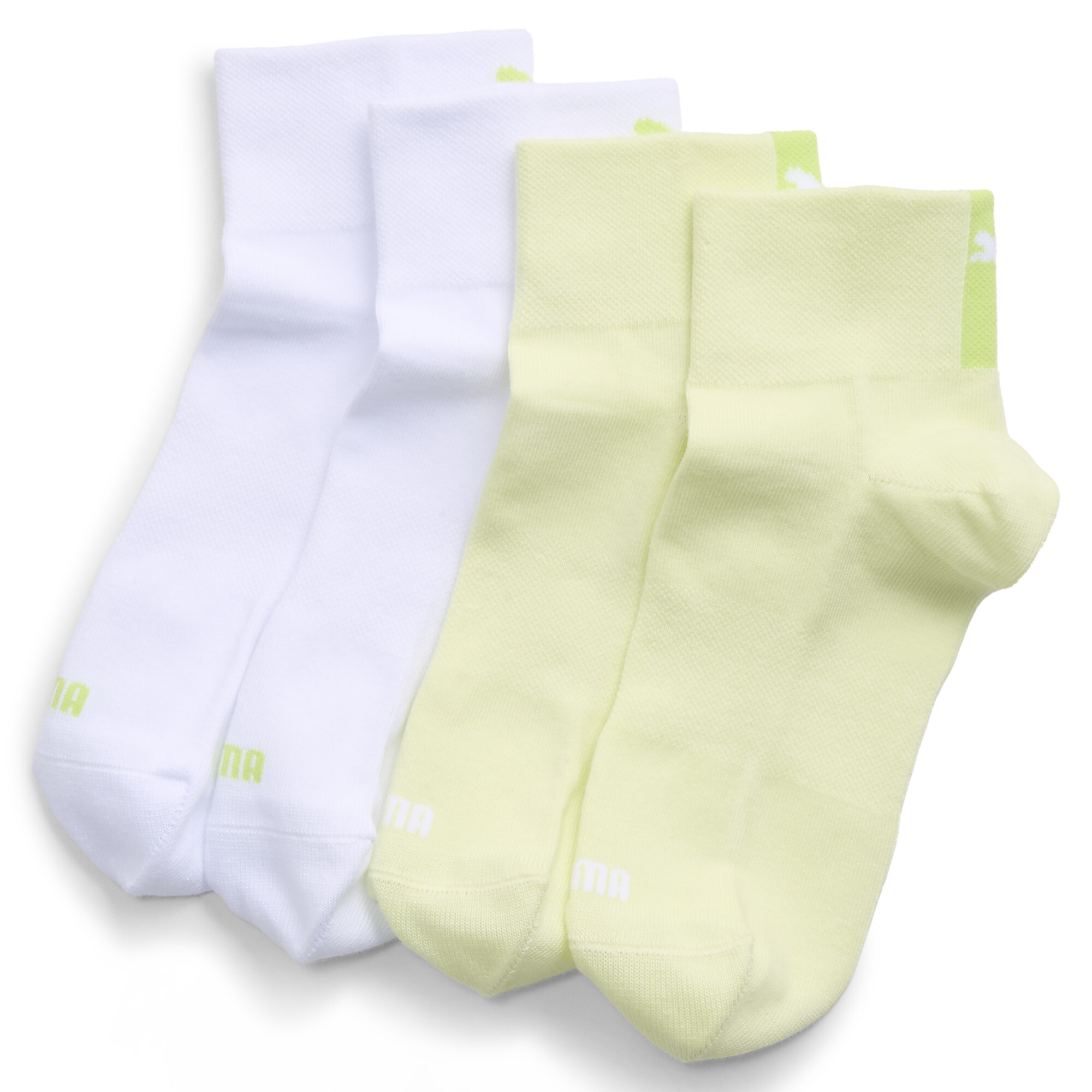 PUMA quartersokken voor Dames, Groen, Maat 35/38