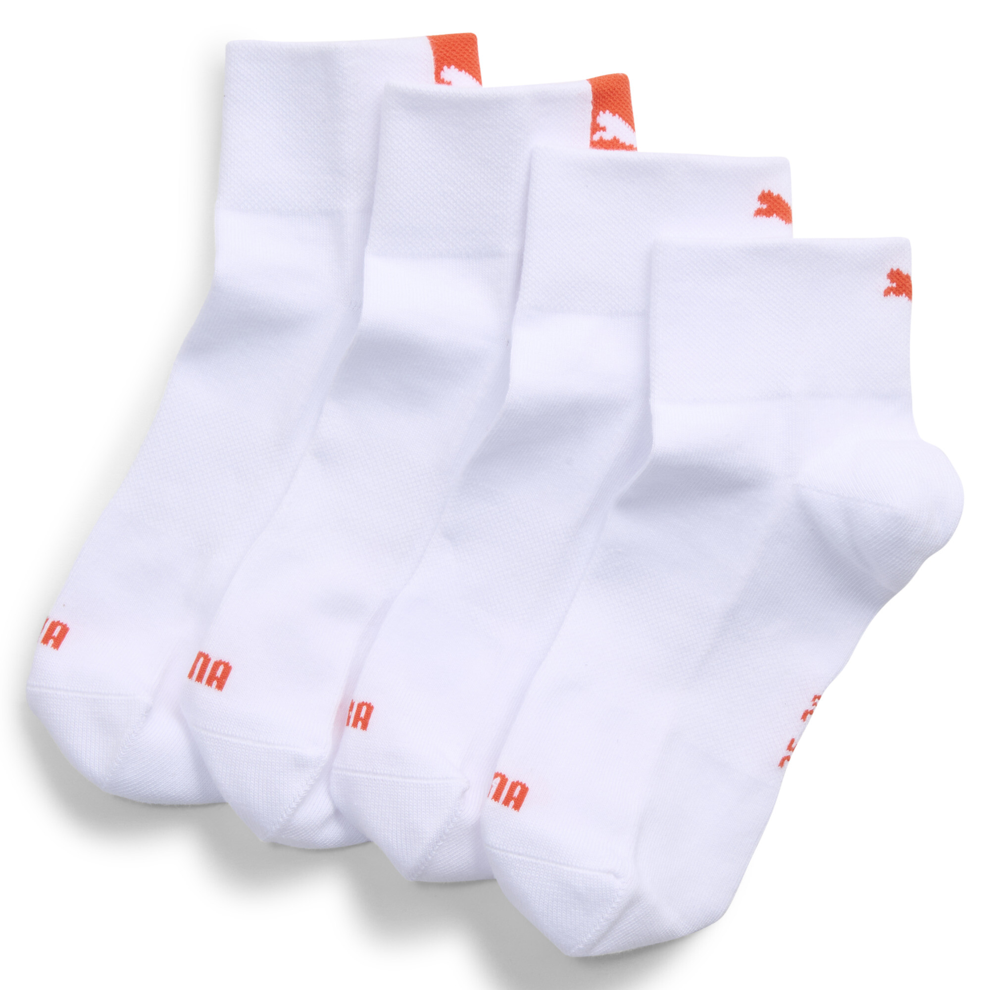 PUMA quartersokken voor Dames, Roze/Wit, Maat 35/38