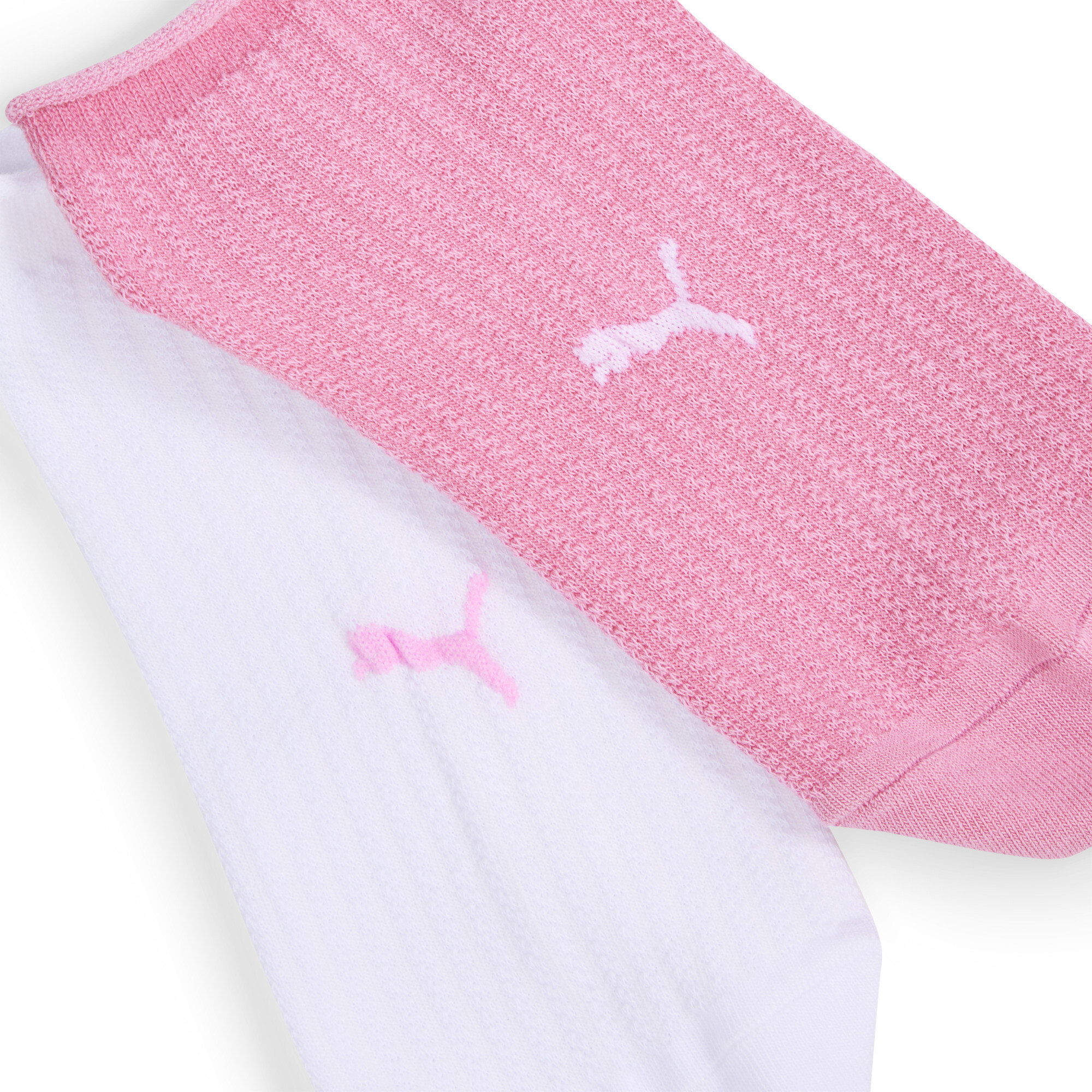 PUMA sneakersokken voor Dames, Roze/Wit, Maat 39/42 thumbnail 2