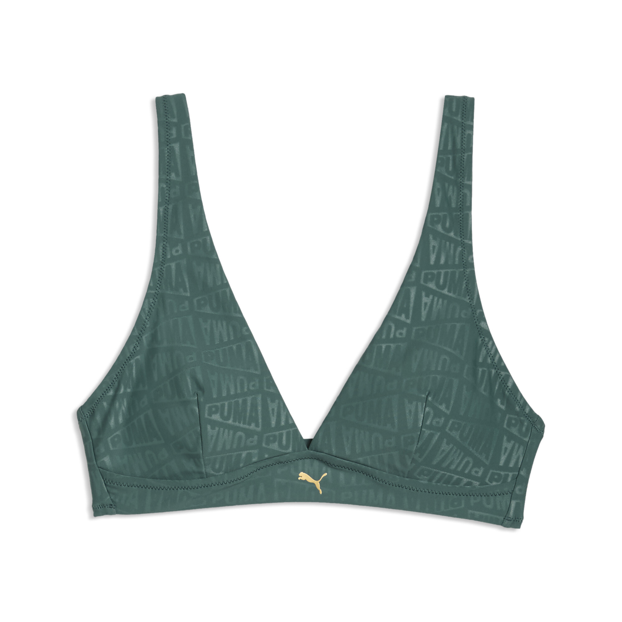 Sujetador de baño PUMA para mujer, Accesoiros, Verde, XS