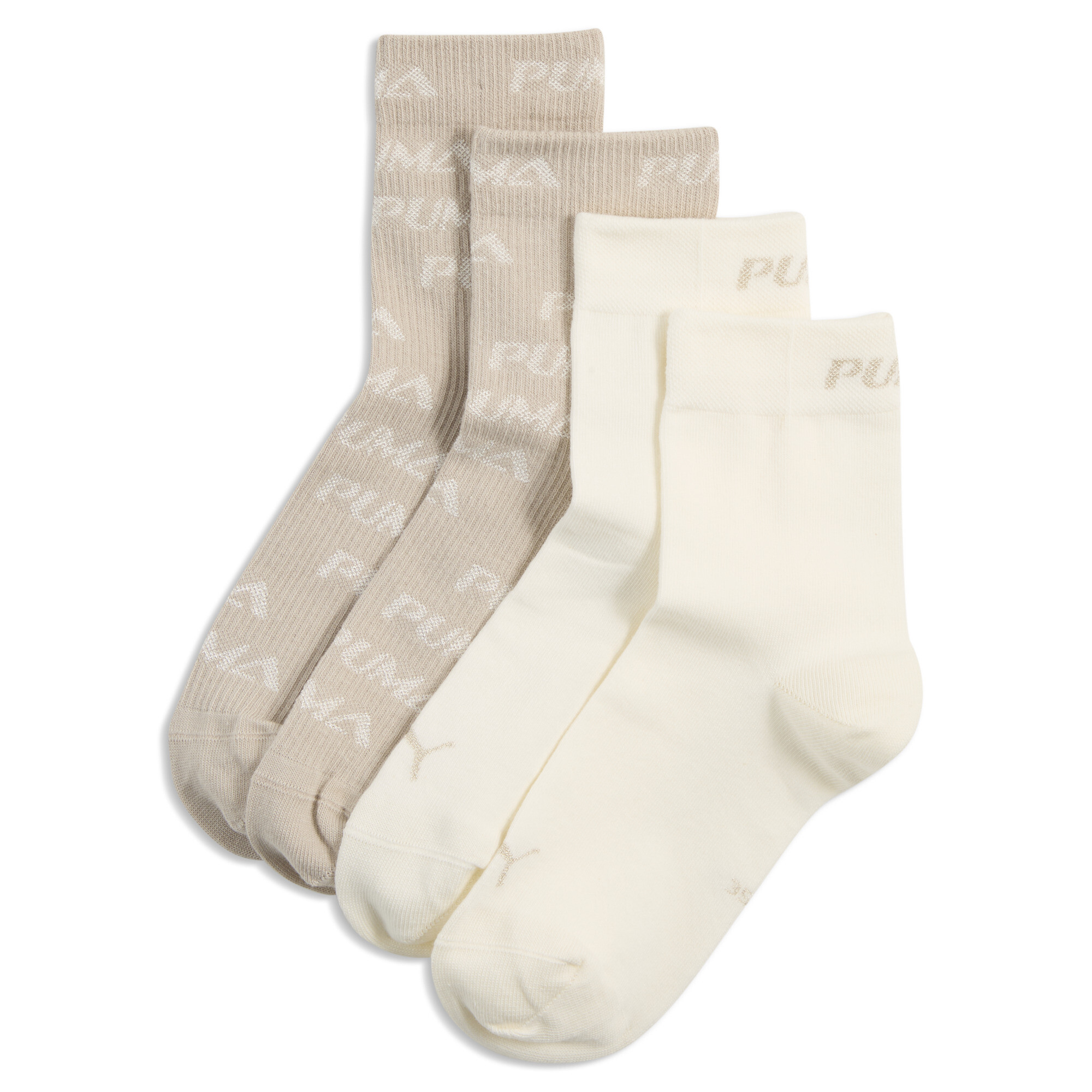 PUMA Lot de 2 paires de chaussettes courtes Femme Accessoires Beige 3942 10 €