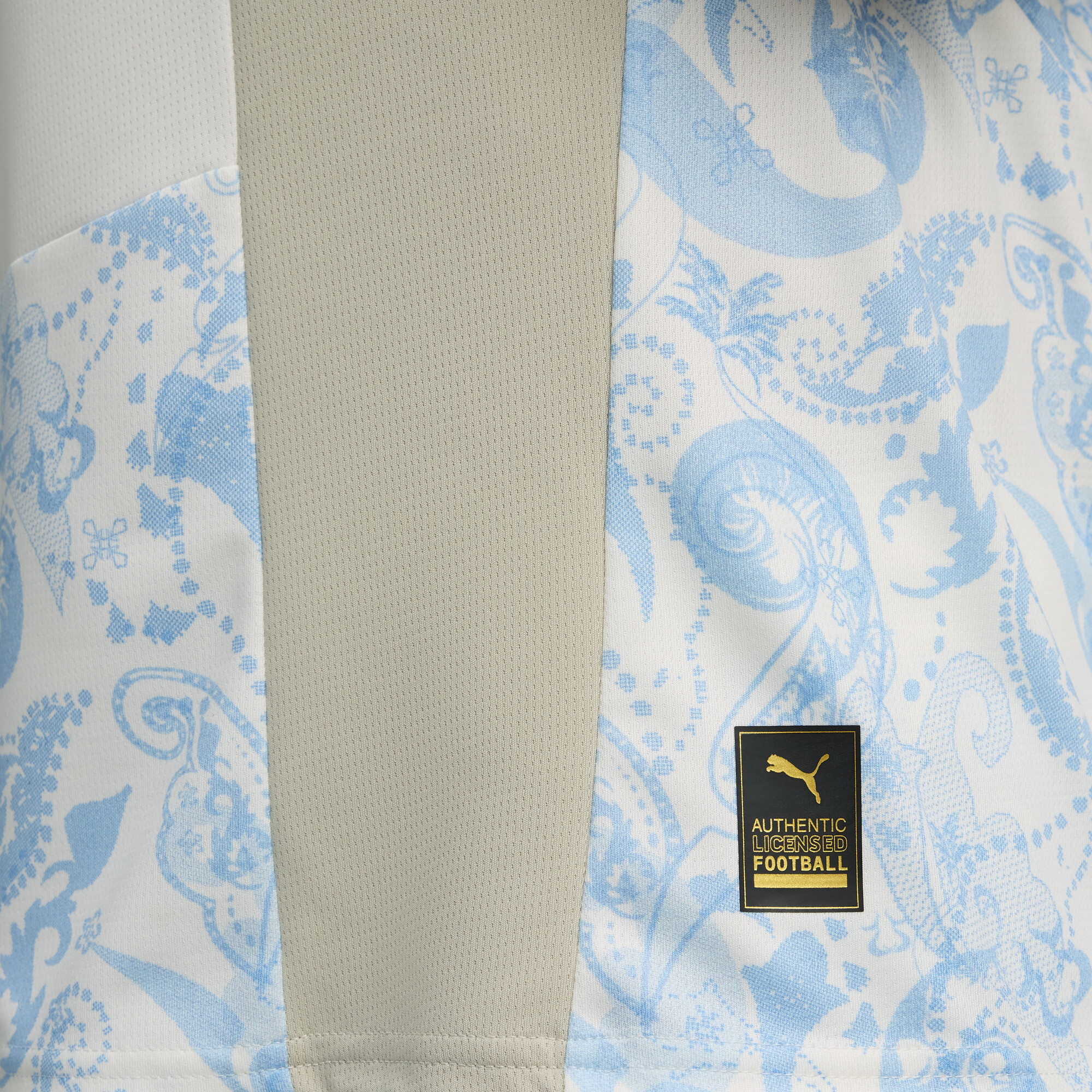 PUMA Palermo F.C. 25/26 Replica derde shirt voor Heren, Blauw/Wit, Maat XL thumbnail 2