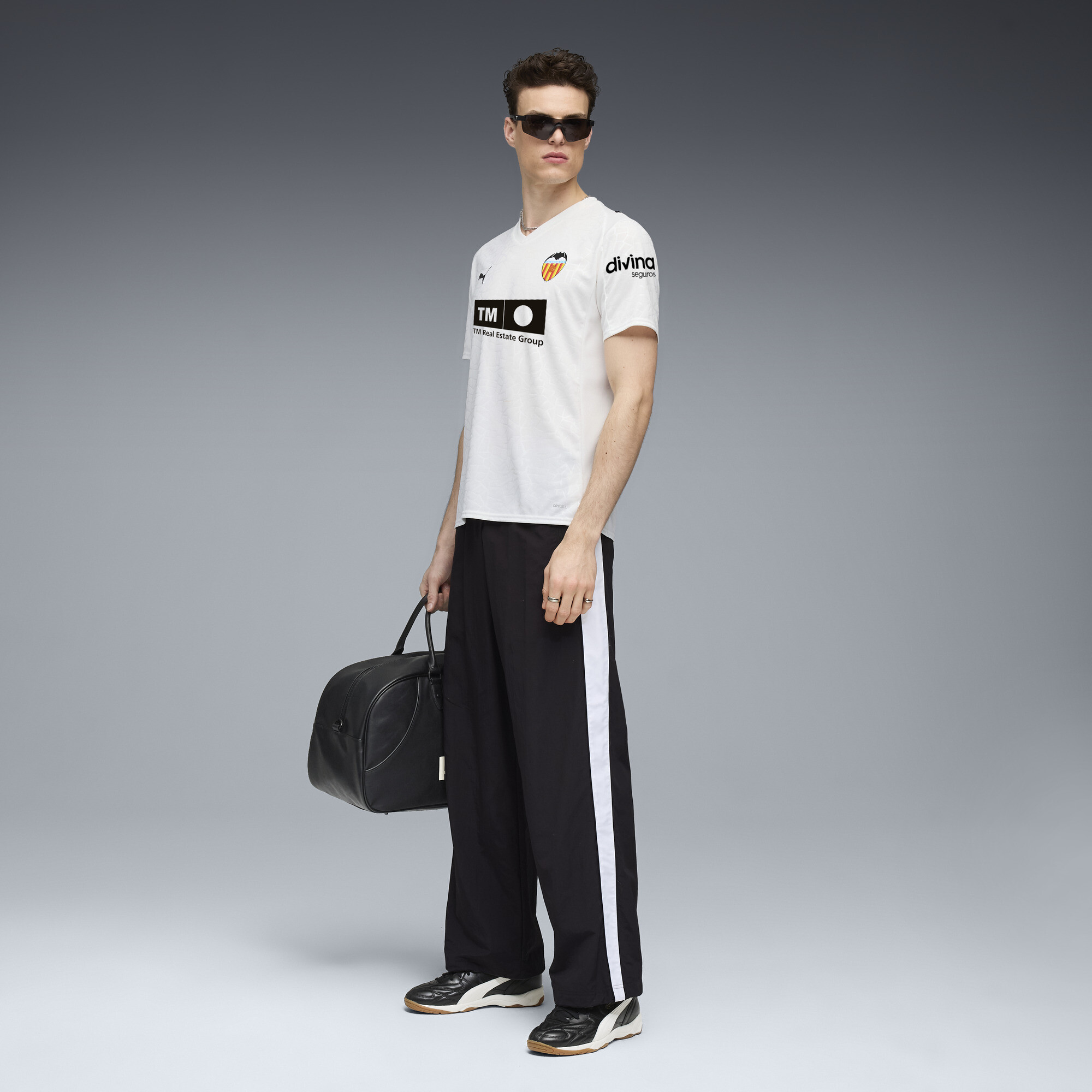 PUMA Valencia CF 25/26 thuisshirt voor Heren, Wit, Maat XS thumbnail 4