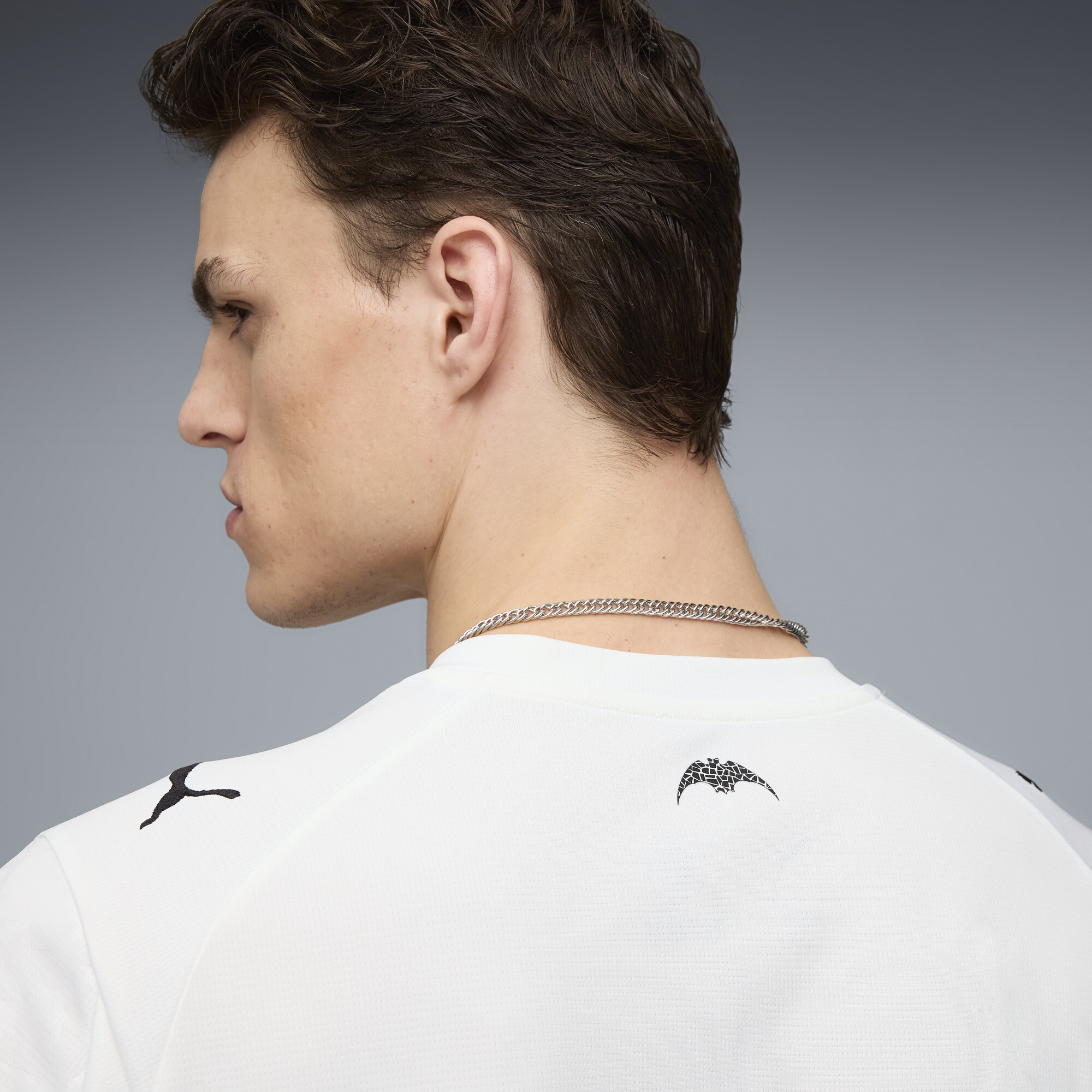 PUMA Valencia CF 25/26 thuisshirt voor Heren, Wit, Maat XS thumbnail 2