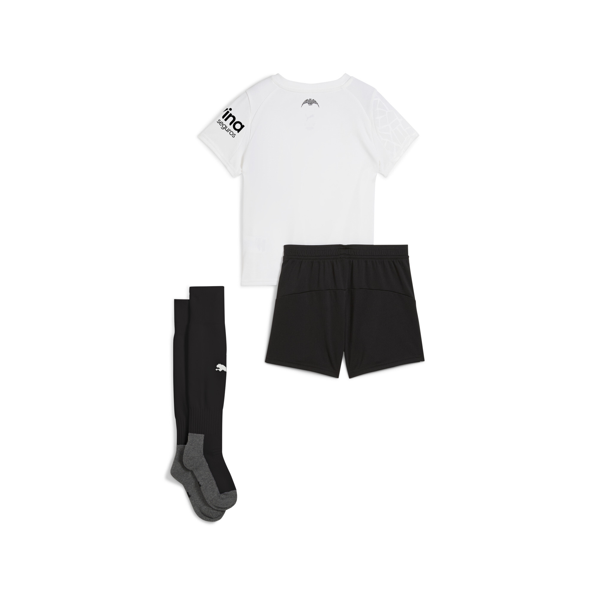 PUMA Valencia CF 25/26 mini-thuistenue, Wit, Maat 4-5Y thumbnail 2