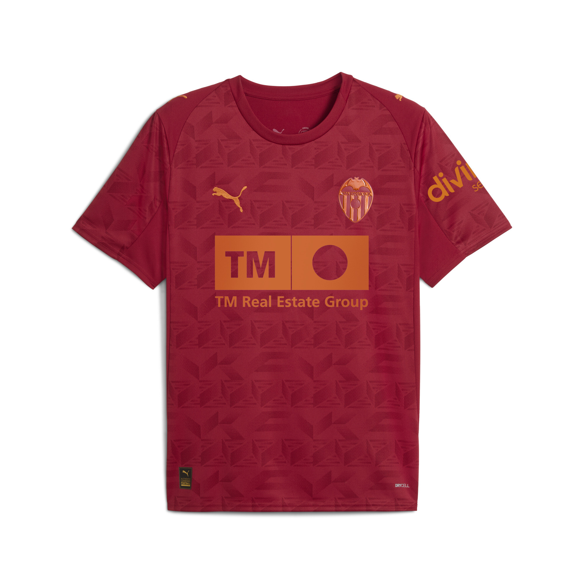 PUMA Maillot Away 2526 Valencia CF Homme Sport Crimson Earth
