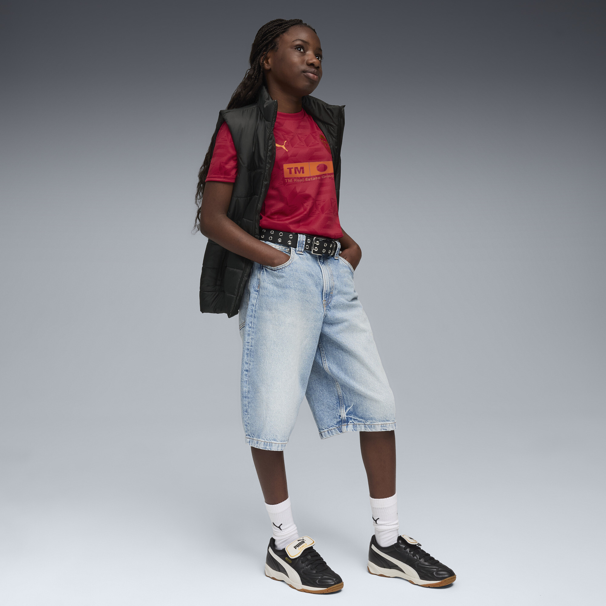 PUMA Valencia CF 25/26 uitshirt, Maat 15-16Y thumbnail 5