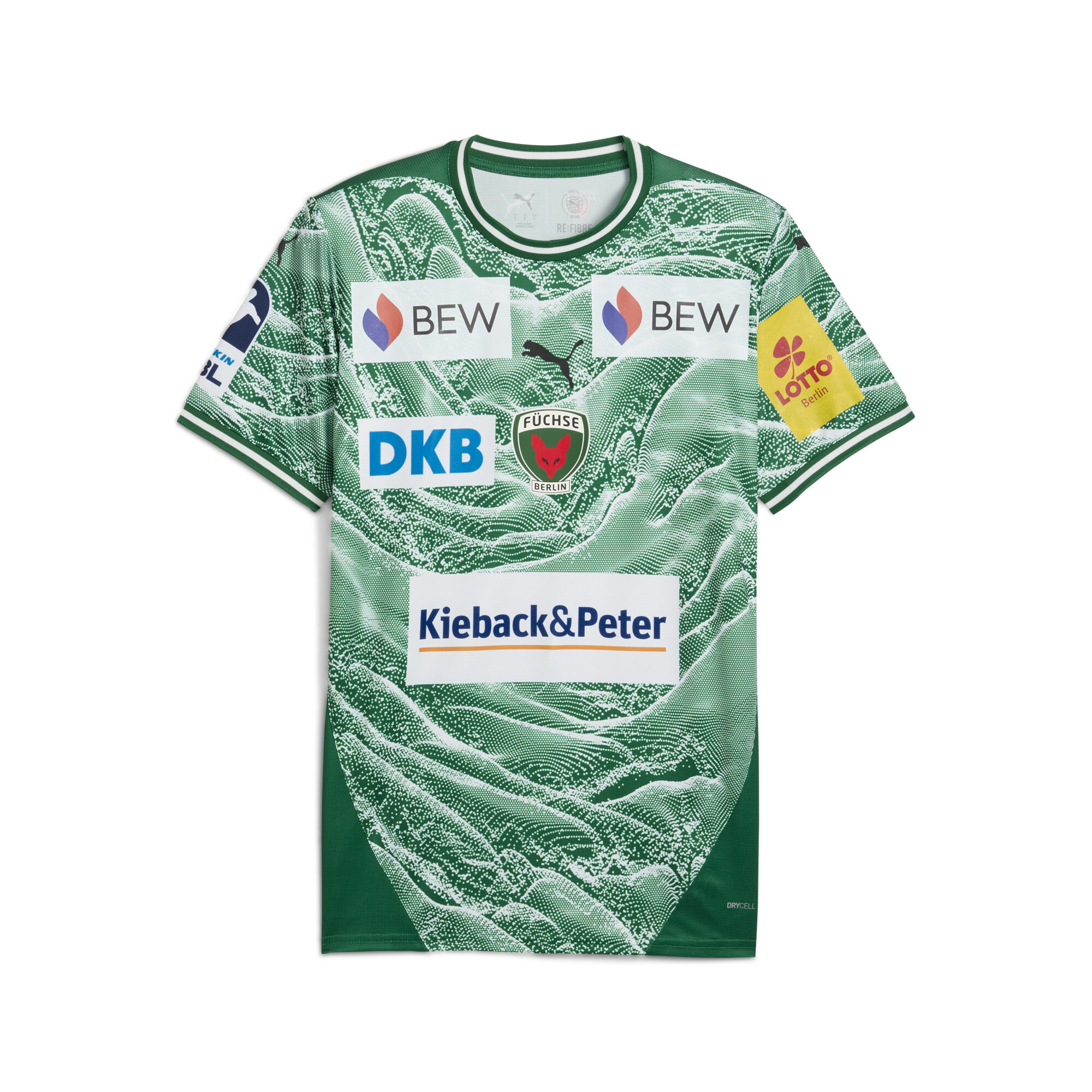 PUMA FÃ¼chse Berlin 25/26 thuisshirt voor Heren, Groen/Wit, Maat XXL