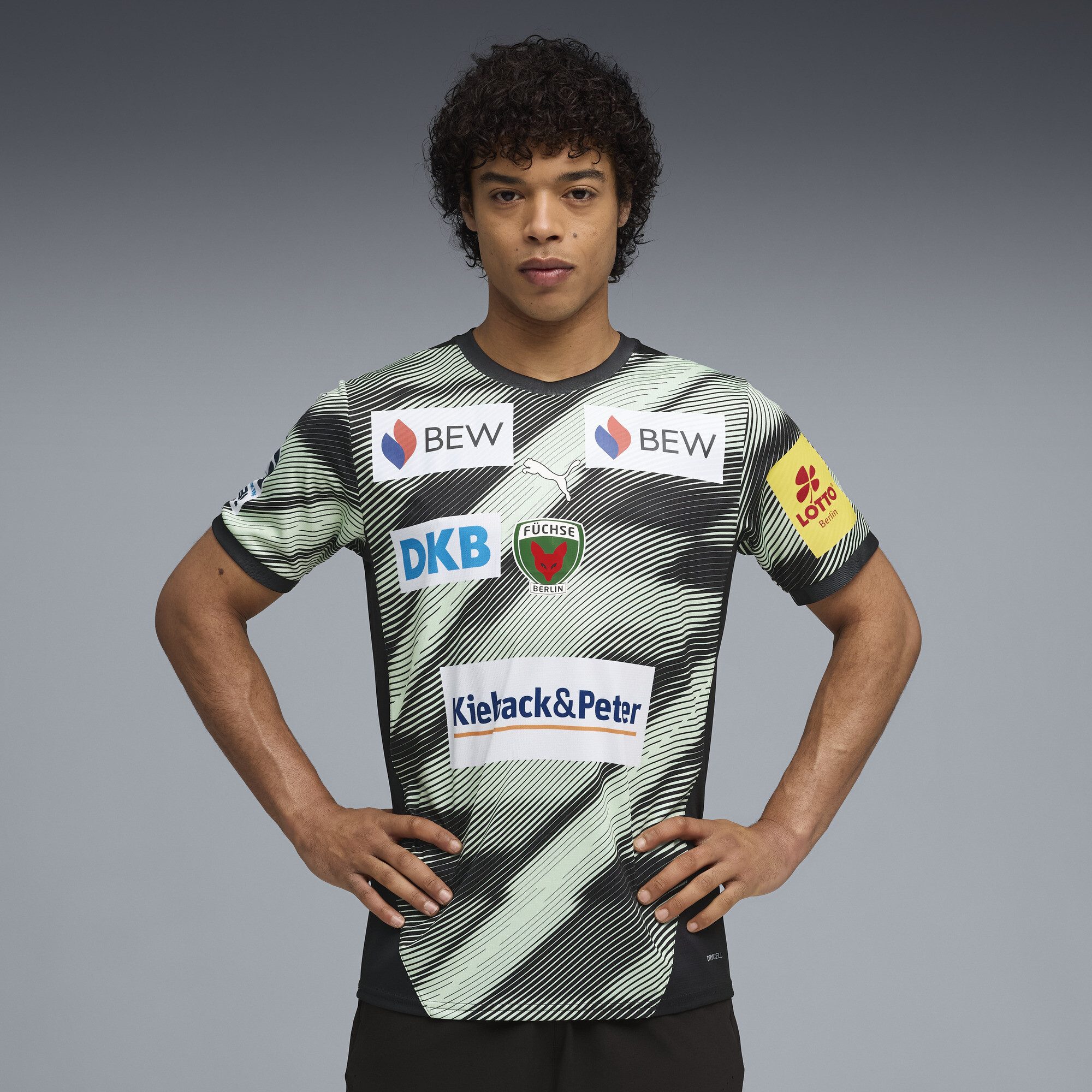 PUMA FÃ¼chse Berlin 25/26 uitshirt voor Heren, Zwart, Maat L thumbnail 6