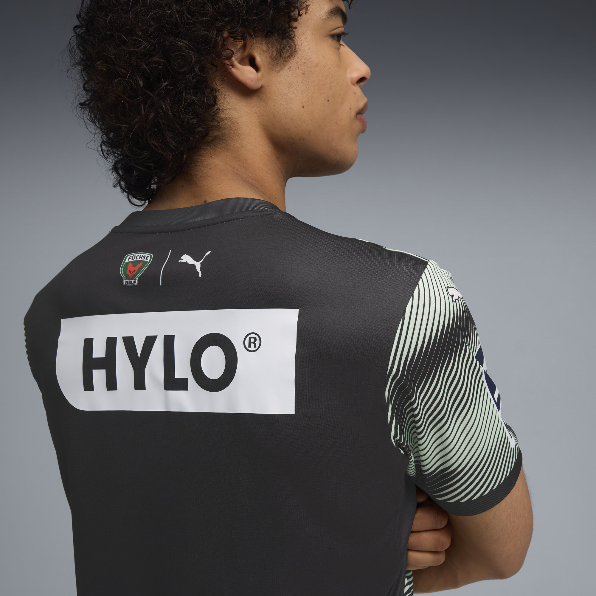 PUMA FÃ¼chse Berlin 25/26 uitshirt voor Heren, Zwart, Maat L thumbnail 5