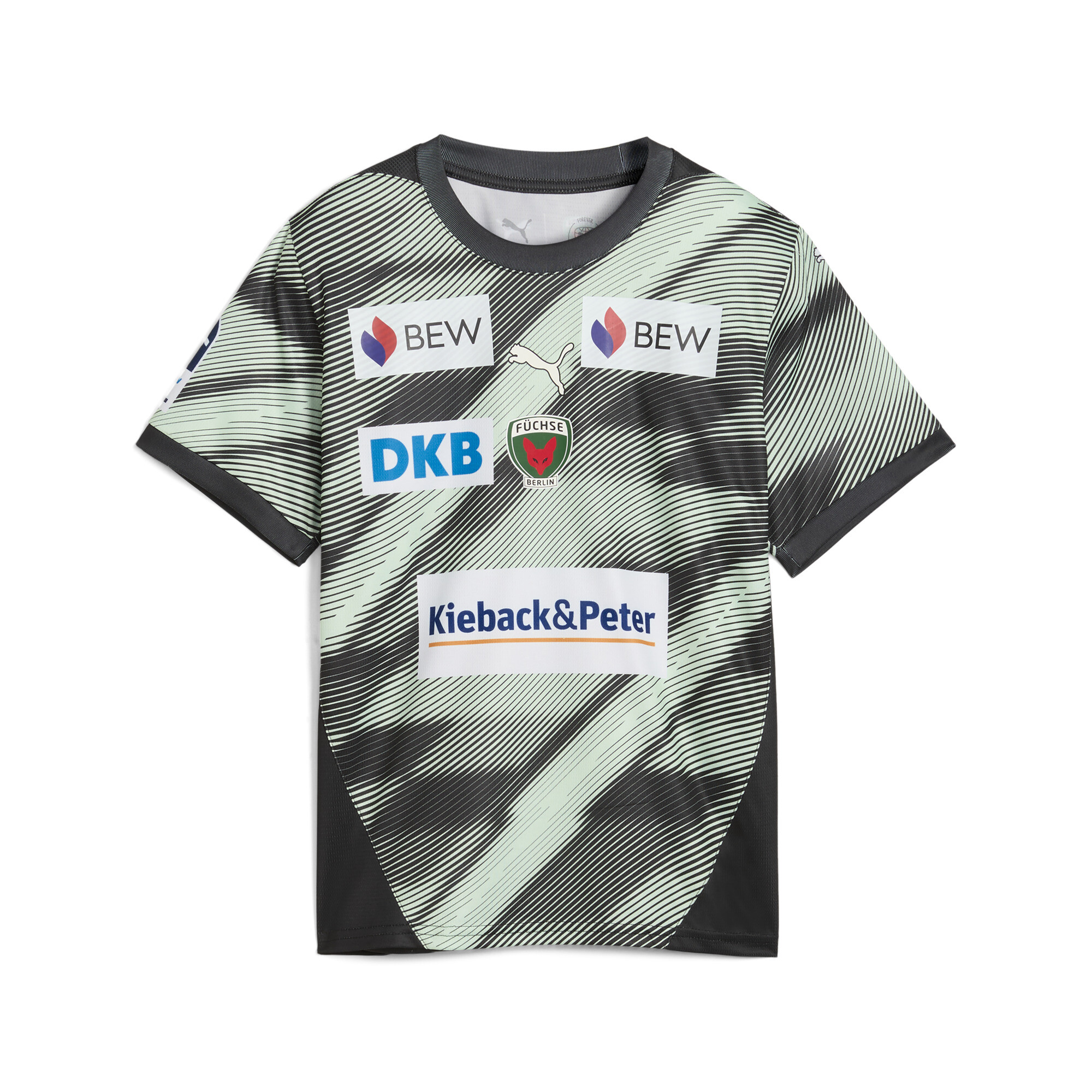 PUMA FÃ¼chse Berlin 25/26 uitshirt, Zwart, Maat 13-14Y thumbnail 3