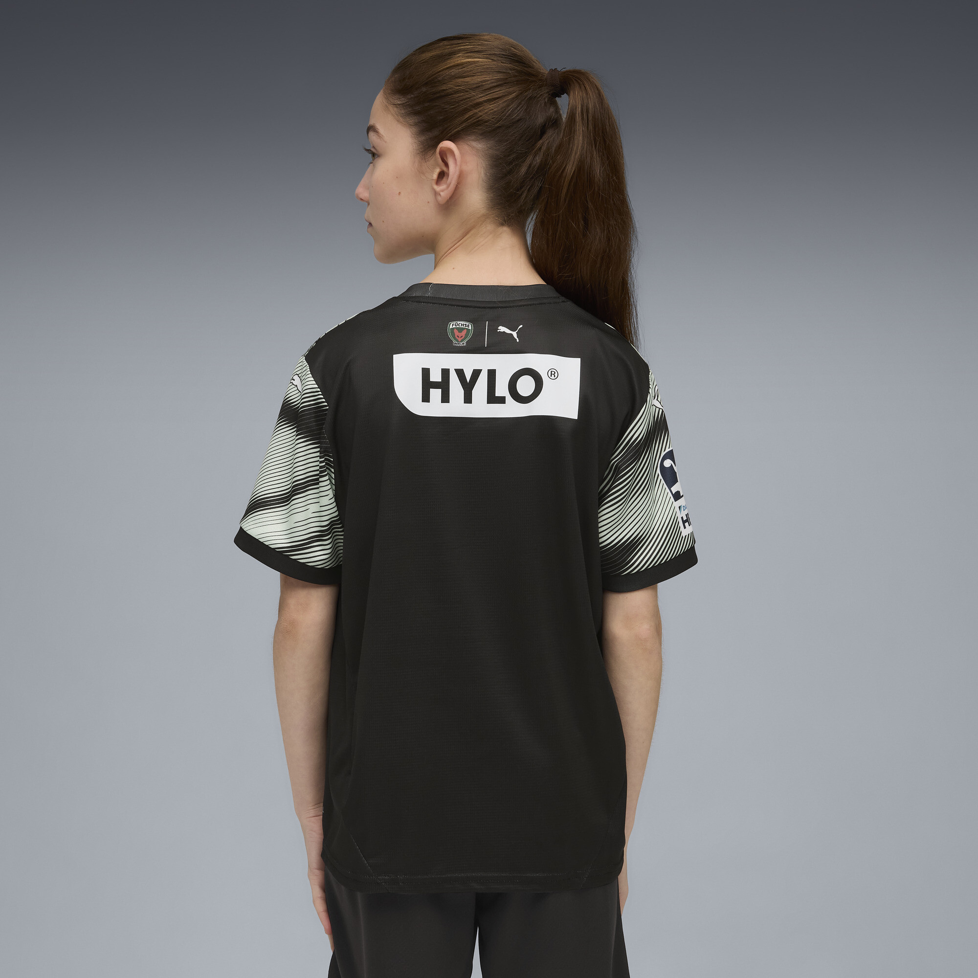 PUMA FÃ¼chse Berlin 25/26 uitshirt, Zwart, Maat 13-14Y thumbnail 4