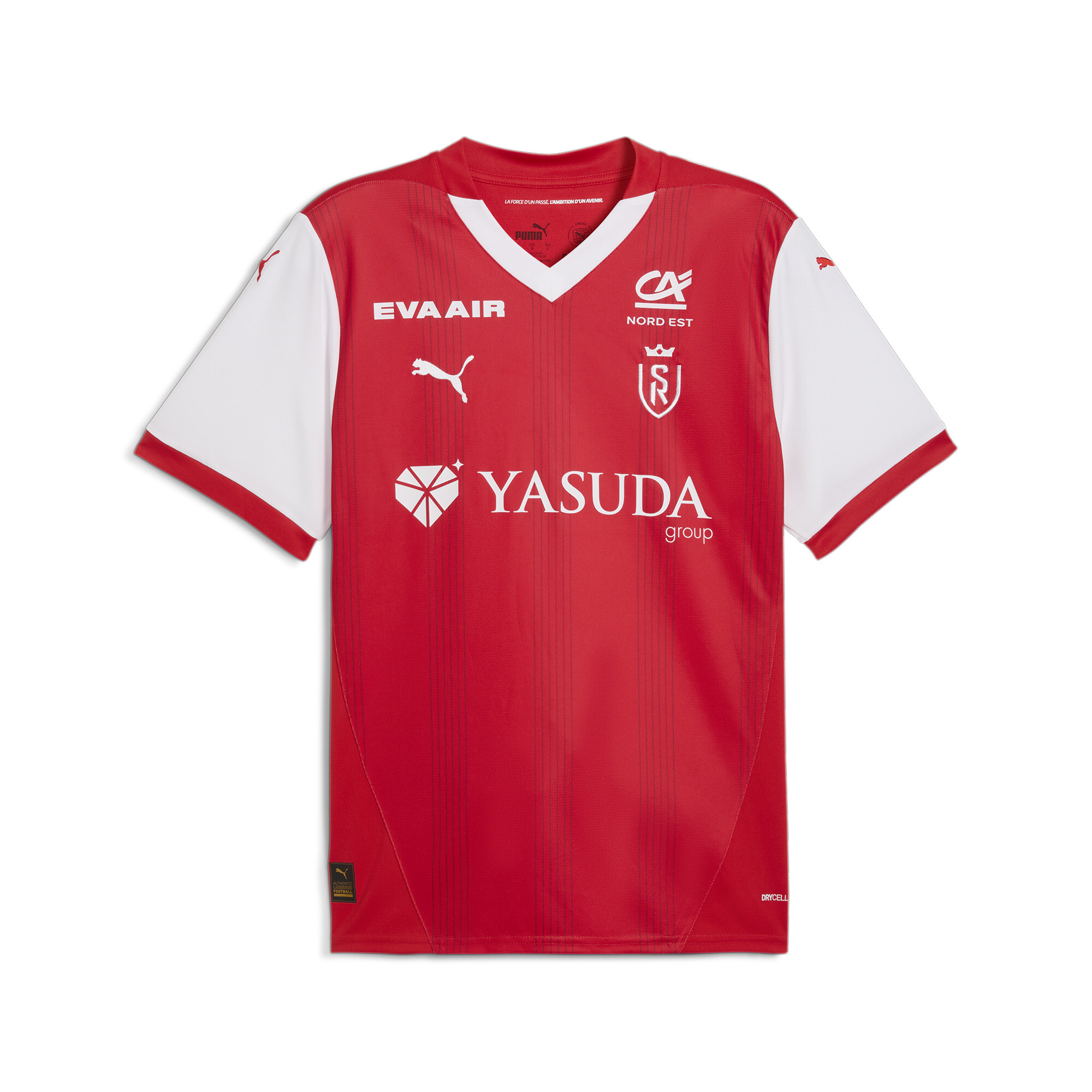 Puma Stade de Reims 24/25 Heimtrikot | Red/White | Größe: L