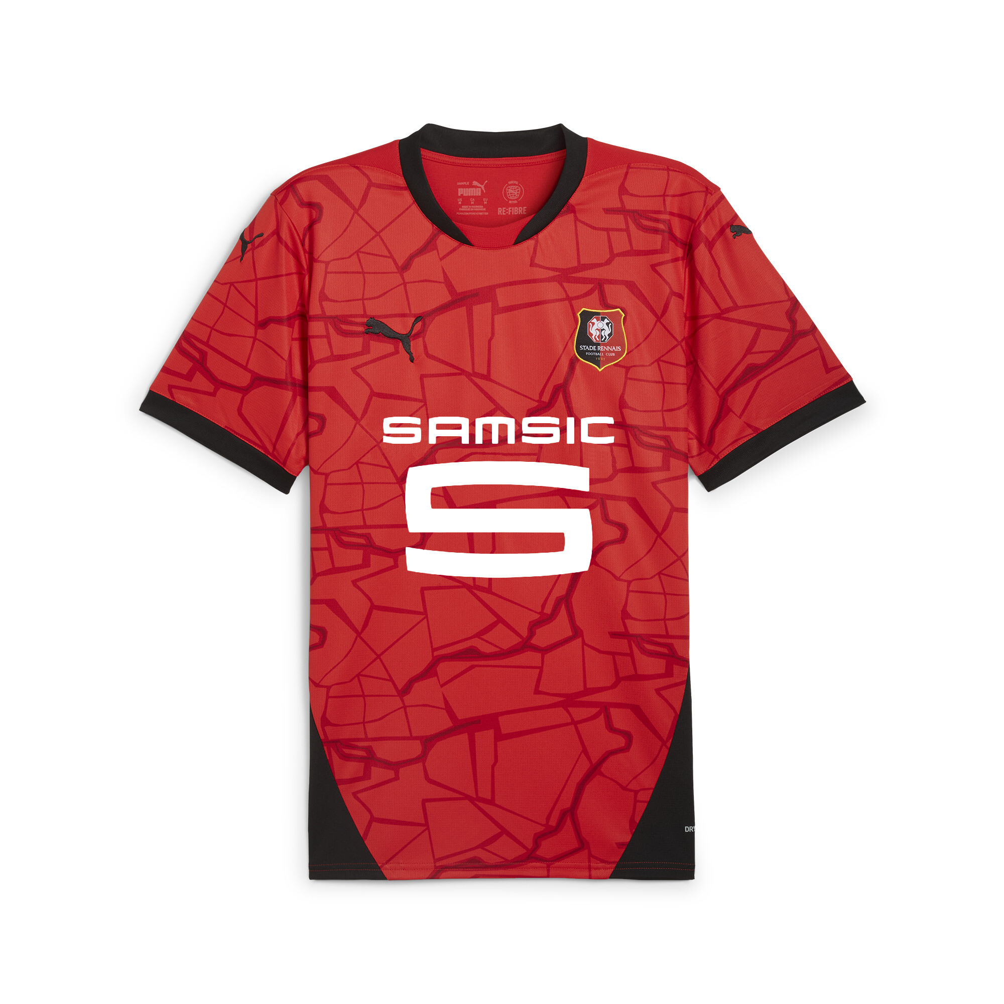 Puma Stade Rennais F.C. 24/25 Heimtrikot Herren | Red/Black | Größe: XXL