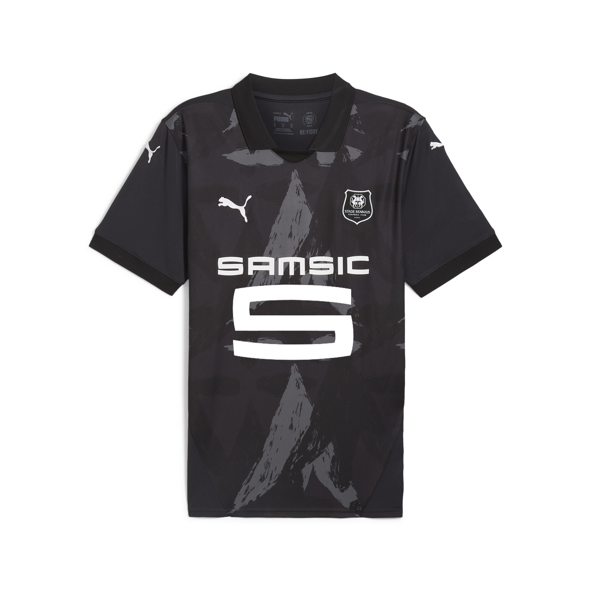 Puma Stade Rennais F.C. 24/25 Ausweichtrikot Herren | Flat Dark Gray/White/Black | Größe: XS