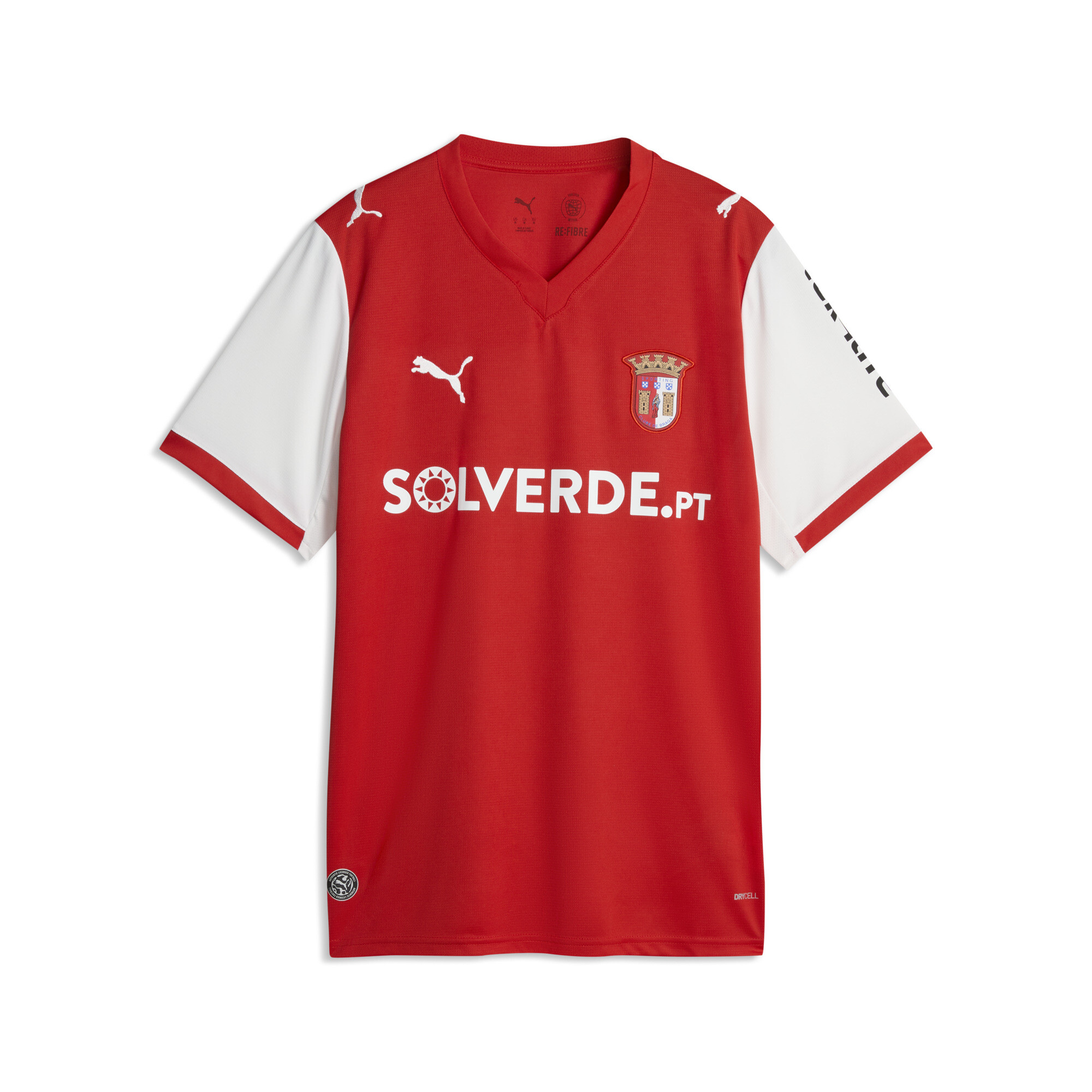 PUMA Camiseta 1.ª equipación S.C. Braga para hombre, Accesoiros, Rojo, XXL