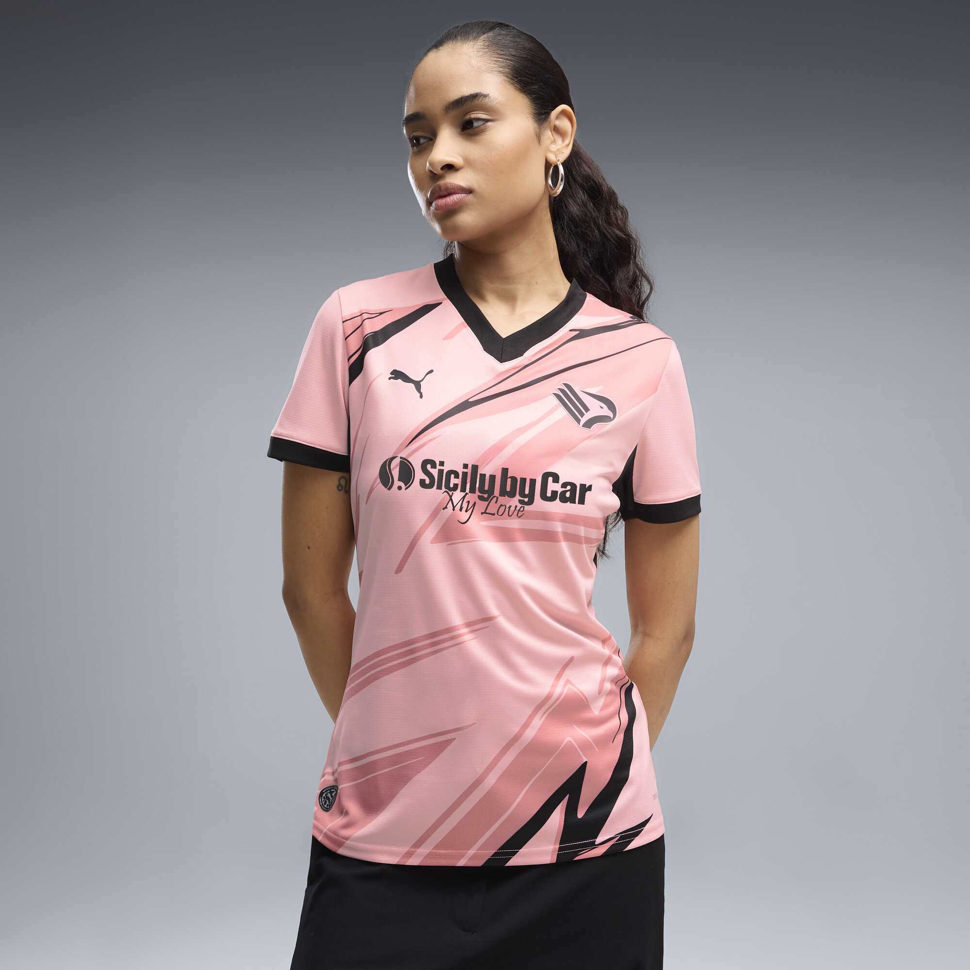 PUMA Palermo Calcio 26/27 Heimtrikot Damen, Accessoires, Rosa, XXL