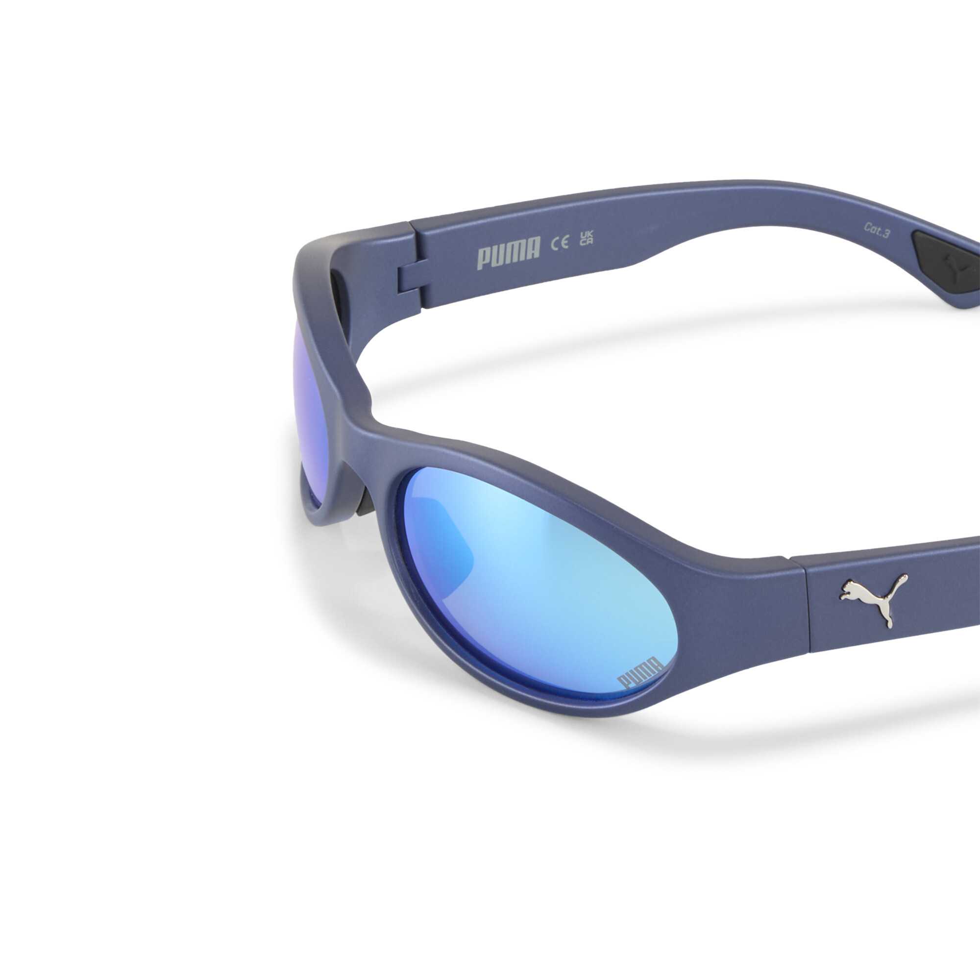 PUMA Sport Lifestyle zonnebril, Blauw thumbnail 2