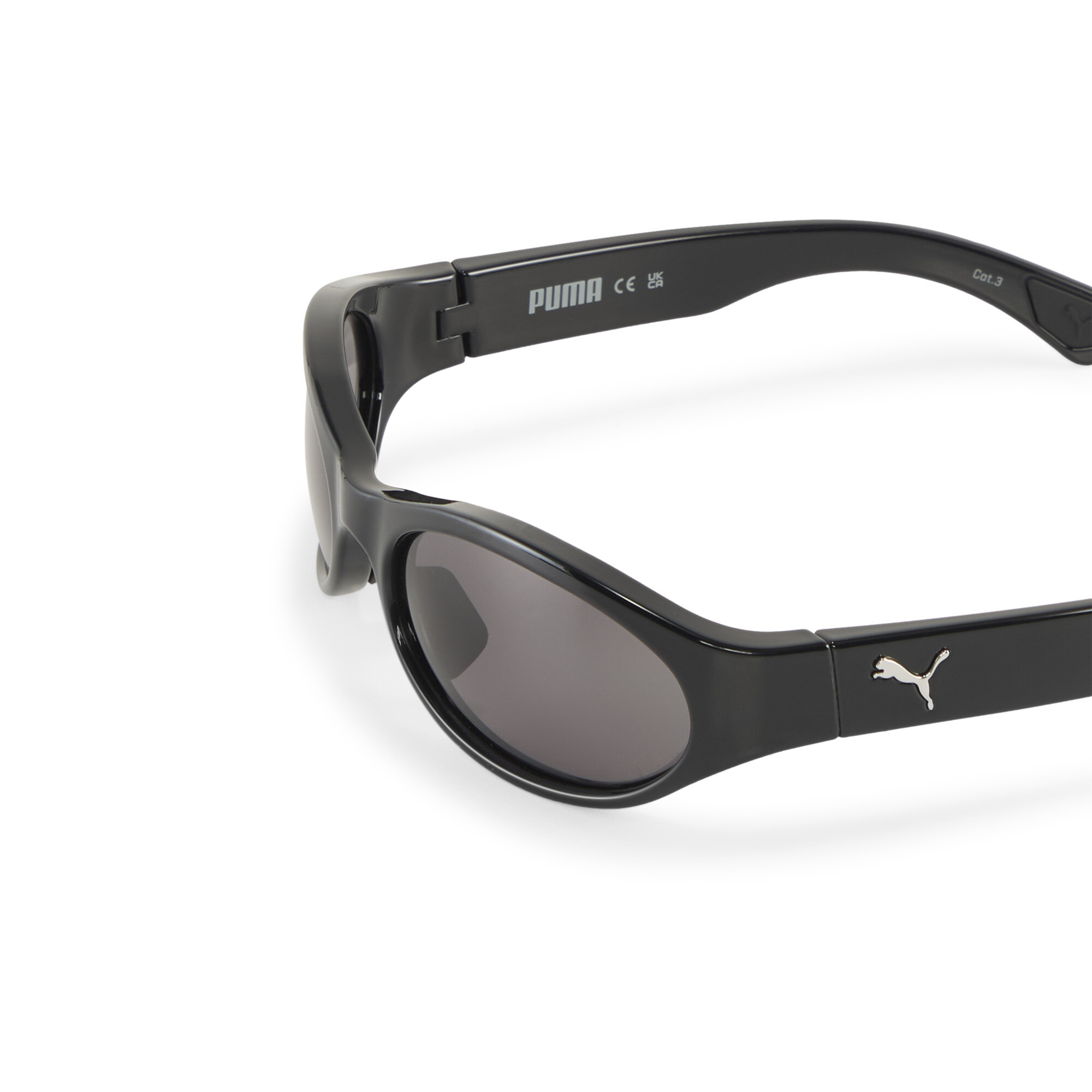 PUMA Sport Lifestyle zonnebril, Zwart thumbnail 2