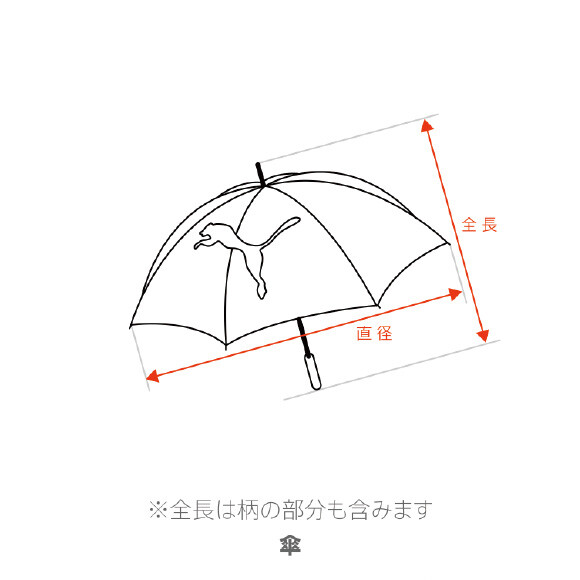 サイズガイド　傘