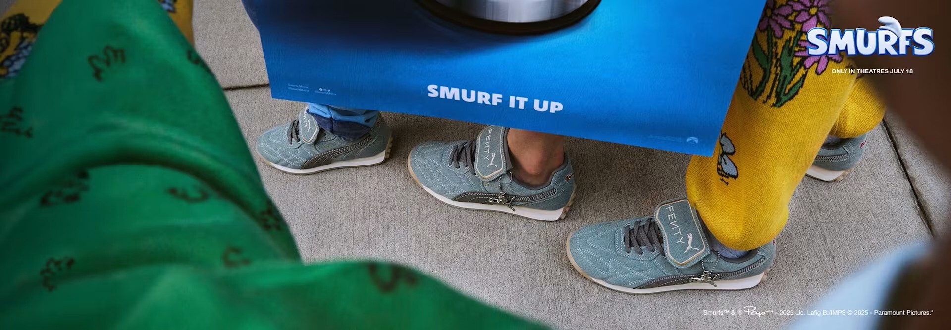 FENTY x<br>PUMA x SMURFS