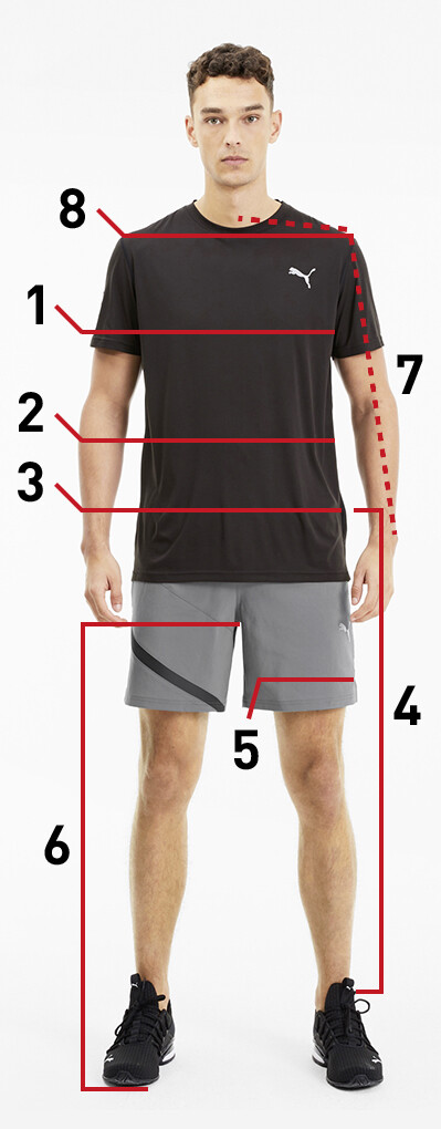 Assault Shredded Bothersome Size Guide | PUMA